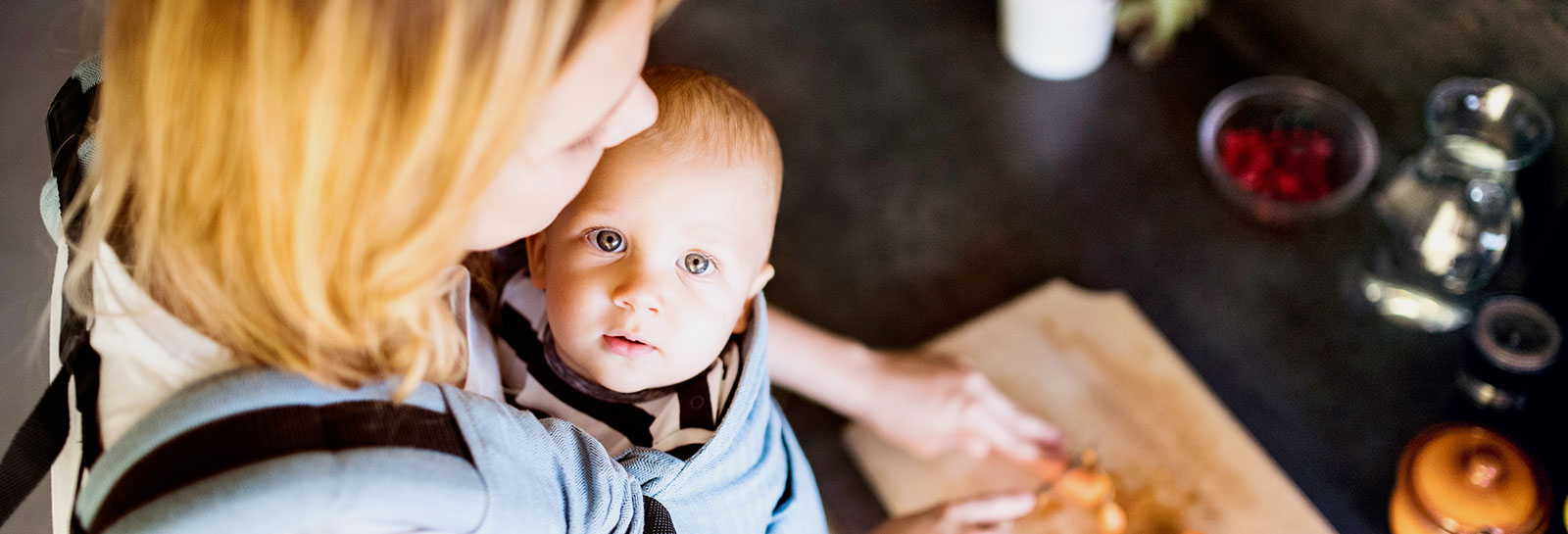 allaitement Femme bébé cuisine