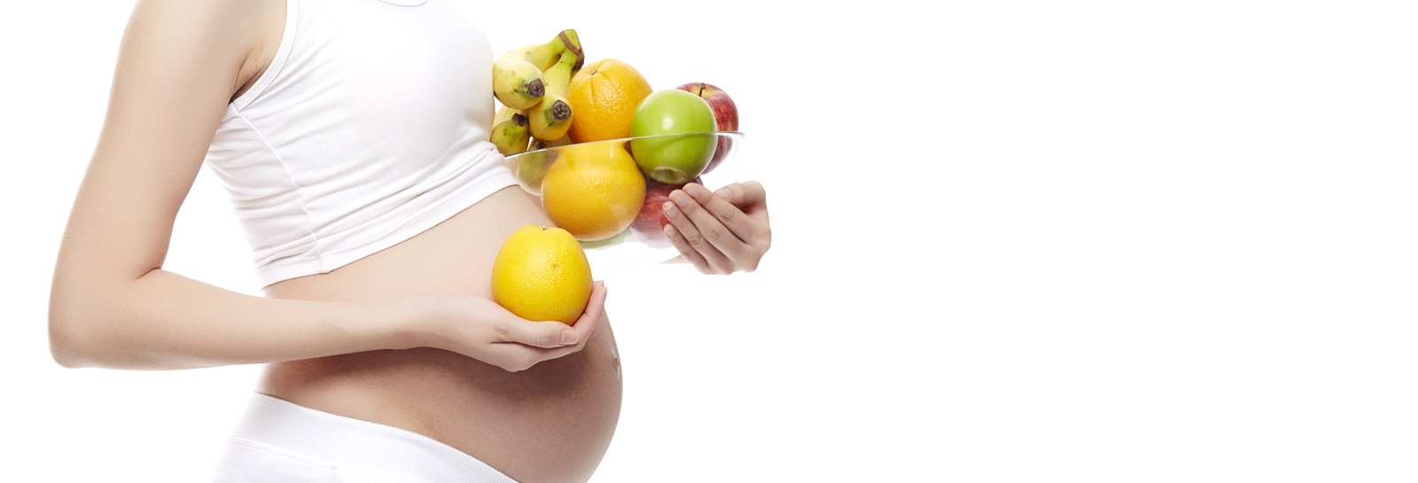 Femme enceinte corbeille fruits prise de poids grossesse